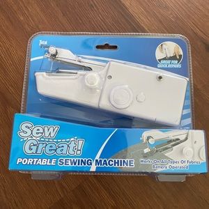 TOTAL VISION PRODUCTS SEW GREAT PORTABLE SEWING MACHINE

New.